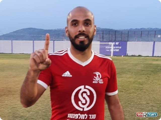 כובש שער הניצחון להפועל אדהם שיבלי (דאפר למחאמיד)